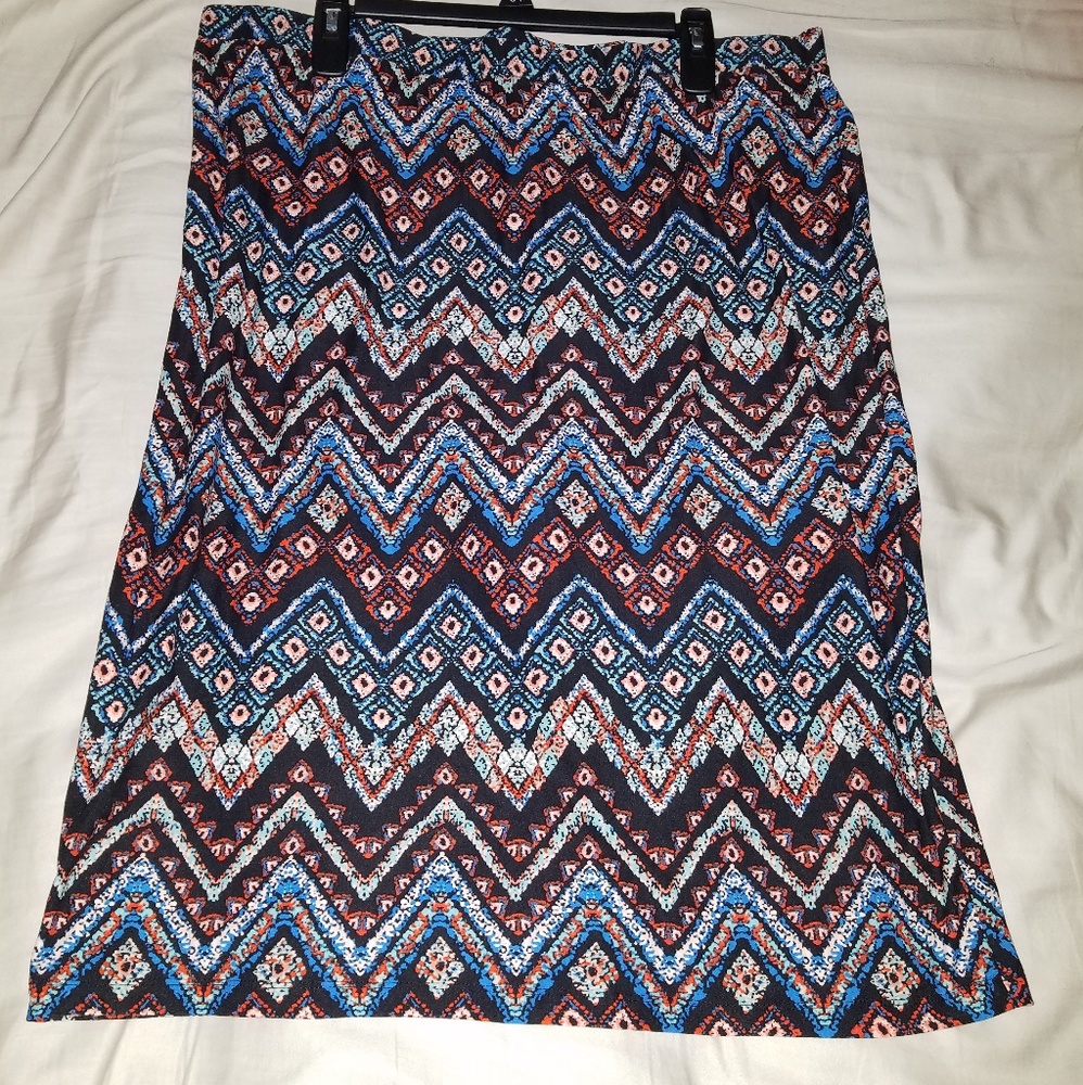 Colored Pencil Skirt